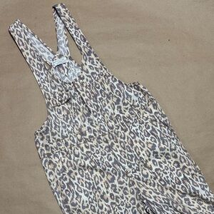 Urban Outfitters Animal Print Overalls